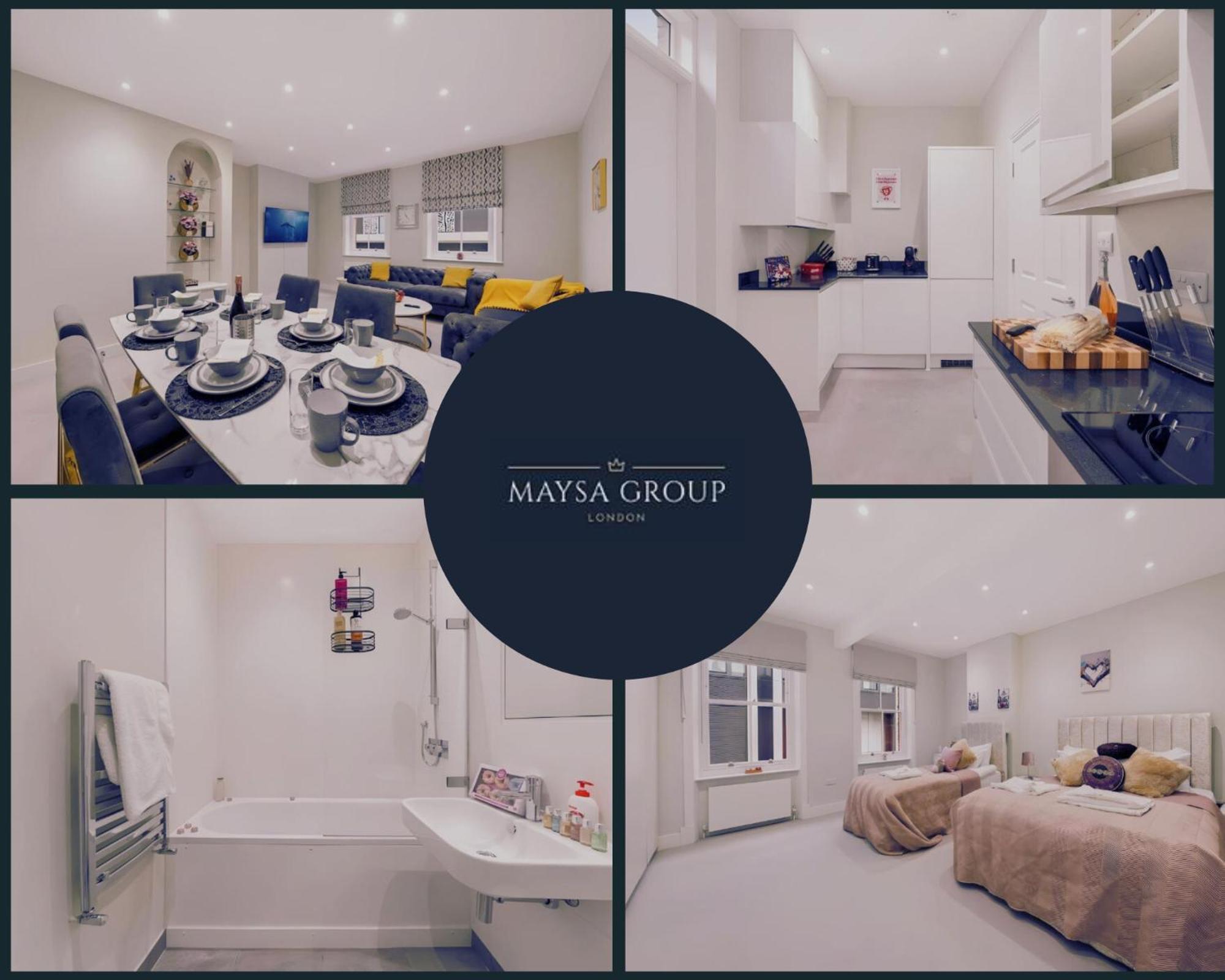 Chic 2 Bed Maisonette In Mayfair 32A Londres Exterior foto